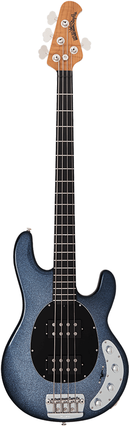 Starry Night Bass Xs - Gibson Firebird Vii Black (320x873), Png Download