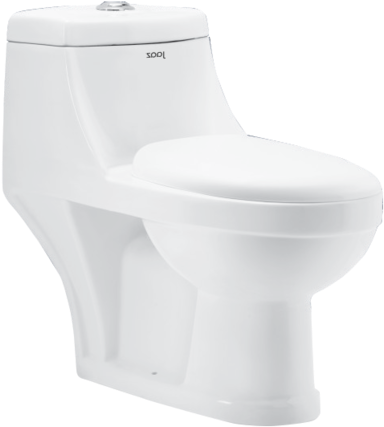 Retro One Piece Ecw - Toilet (500x500), Png Download