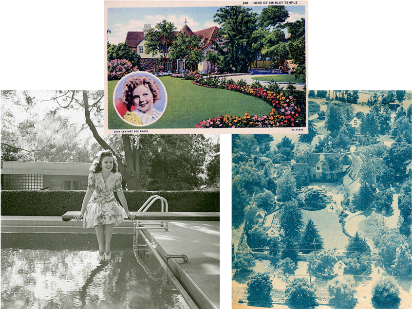 Houses Shirley1c - Giclee Painting: Shirley Temple, Home, 61x41in. (1000x634), Png Download