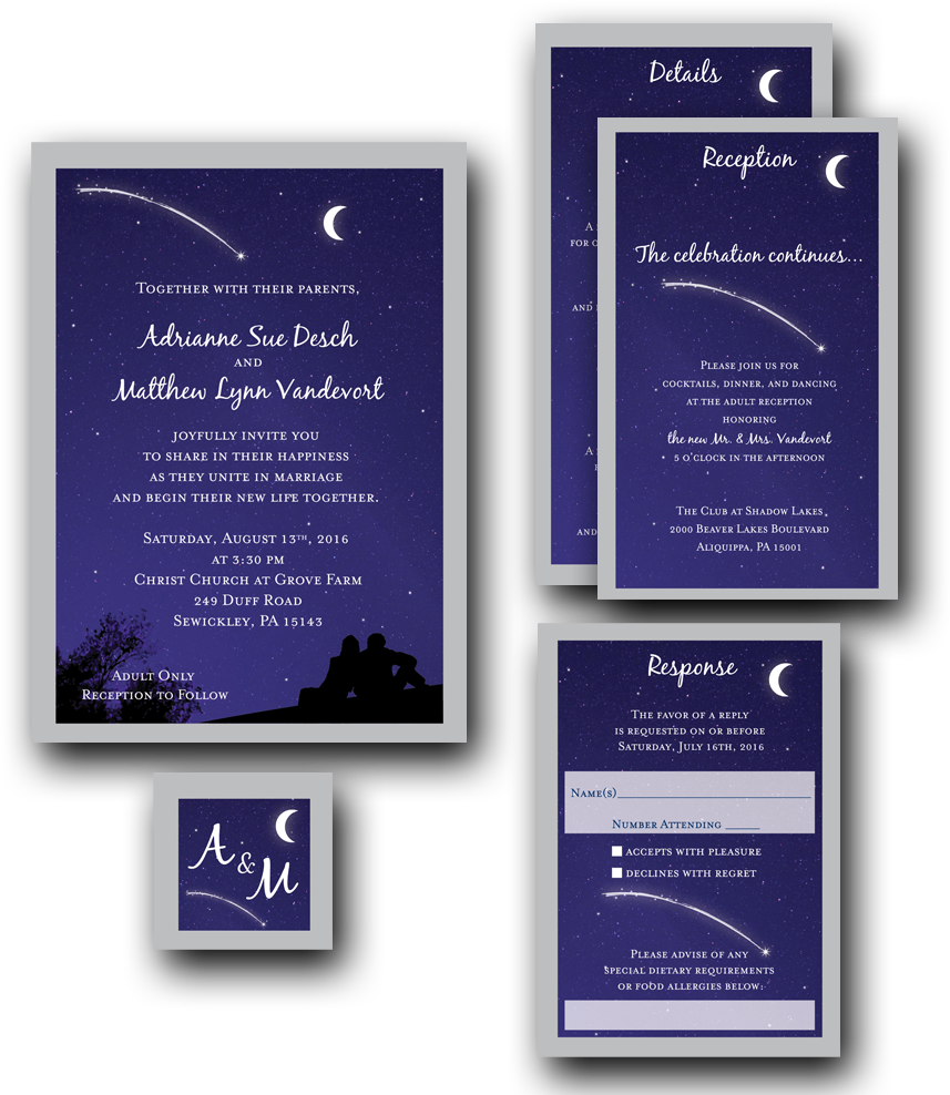 Starry Night - Brochure (1000x1000), Png Download