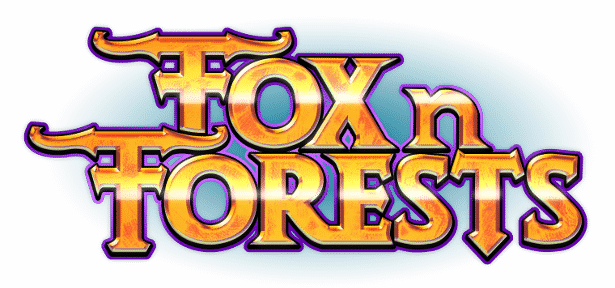 Fox N Forests Retro Platformer Release In Linux Mac - Fox N Forests Logo (615x288), Png Download