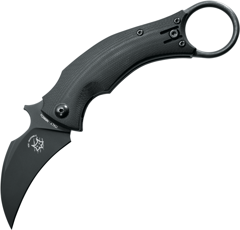 Fox Black Bird Fx591 - Fox Knives Black Bird (1024x958), Png Download