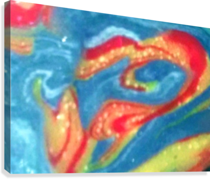 Ikewads136 Ike Andy Canvas Print - Painting (429x367), Png Download