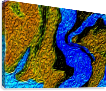 Ikewads071 Ike Andy Canvas Print - Modern Art (429x367), Png Download