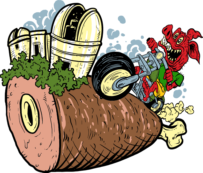 Kanati Trail Hog (785x670), Png Download