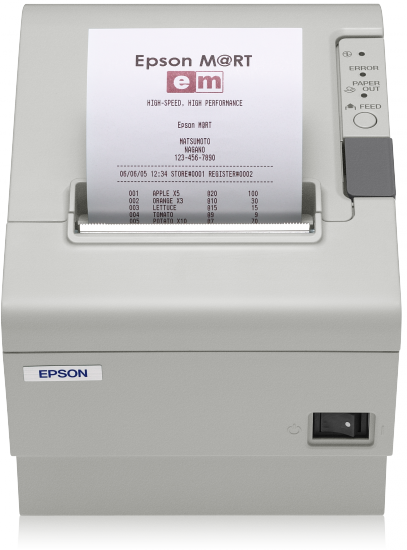 Epson Tm-t88iv - Epson Tm T88iv Restick Receipt Printer - Monochrome (407x550), Png Download