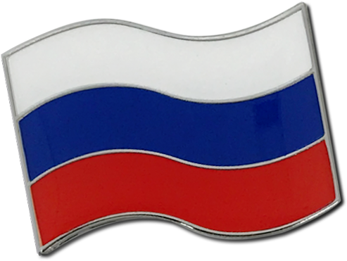 Russian Flag Badge By School Badges Uk - Russian Flag Badge (500x500), Png Download