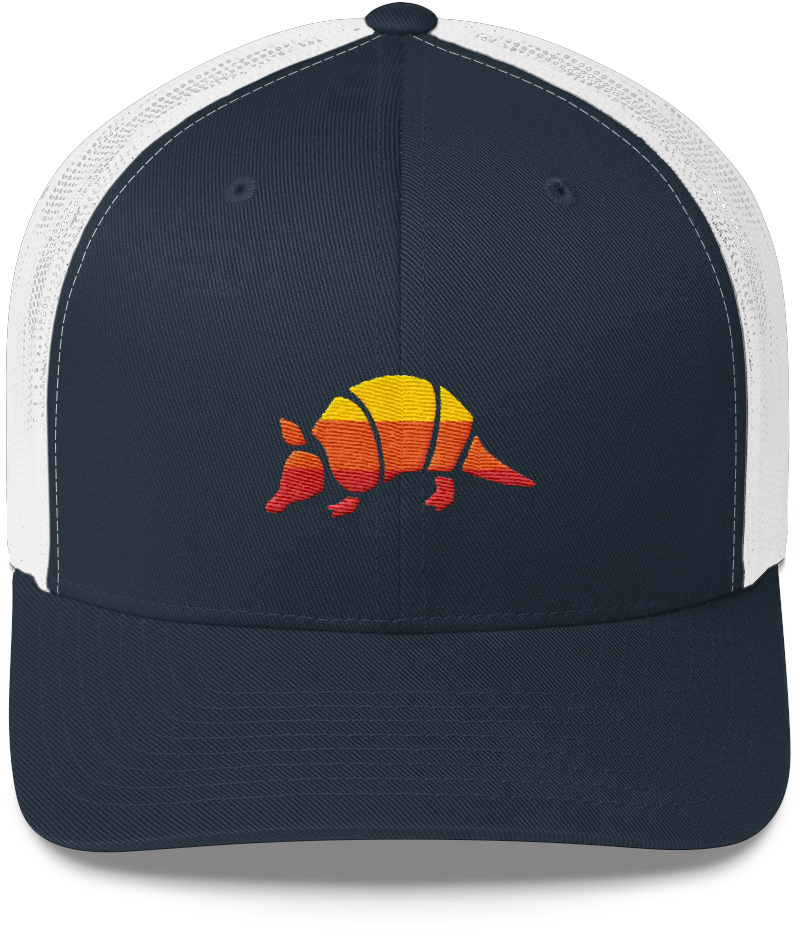 Armadillo Trucker Hat (1000x1000), Png Download