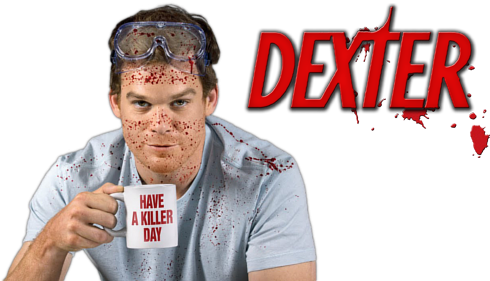 Dexter Michael C Hall (500x281), Png Download