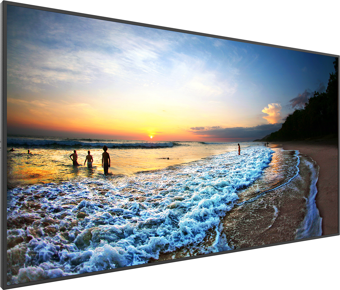 Low Res - Fotoprint: People Swimming In Ocean During Sunset (1920x1080), Png Download