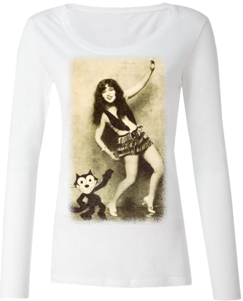 Felix & Friend - T-shirt (800x992), Png Download