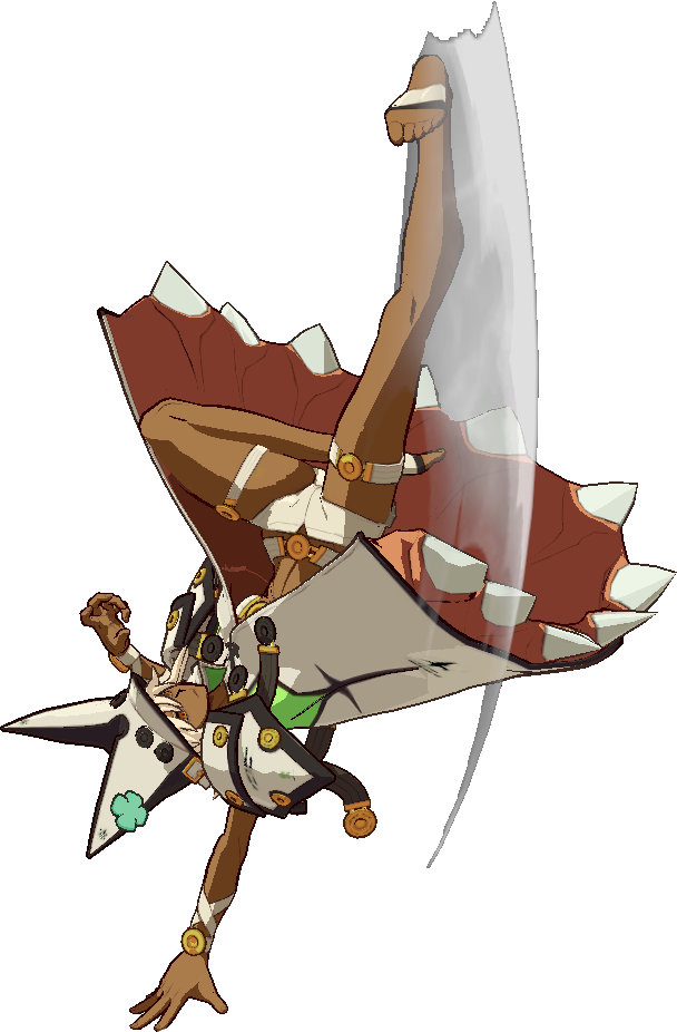 Ggxrd Ramlethal 4k - Ramlethal 4k (608x926), Png Download