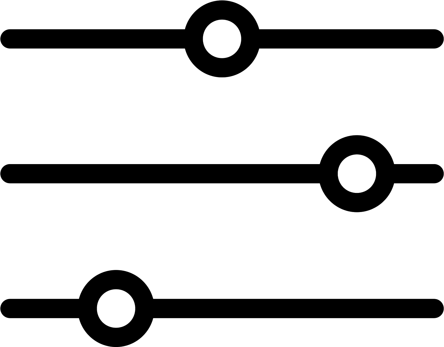 Slider Icon (1600x1600), Png Download