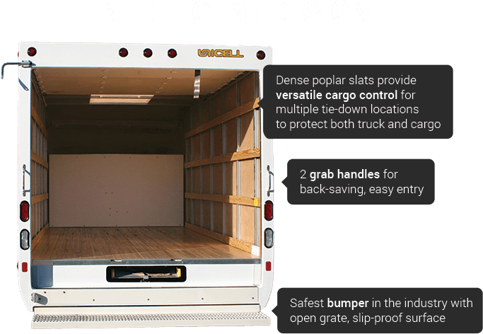 Moving Truck Rental Companies - Movers Truck Back Doors (1200x527), Png Download