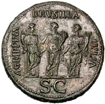 Caligula Ric 0033 Tails - 1931 Three Pence Coin Value (369x365), Png Download