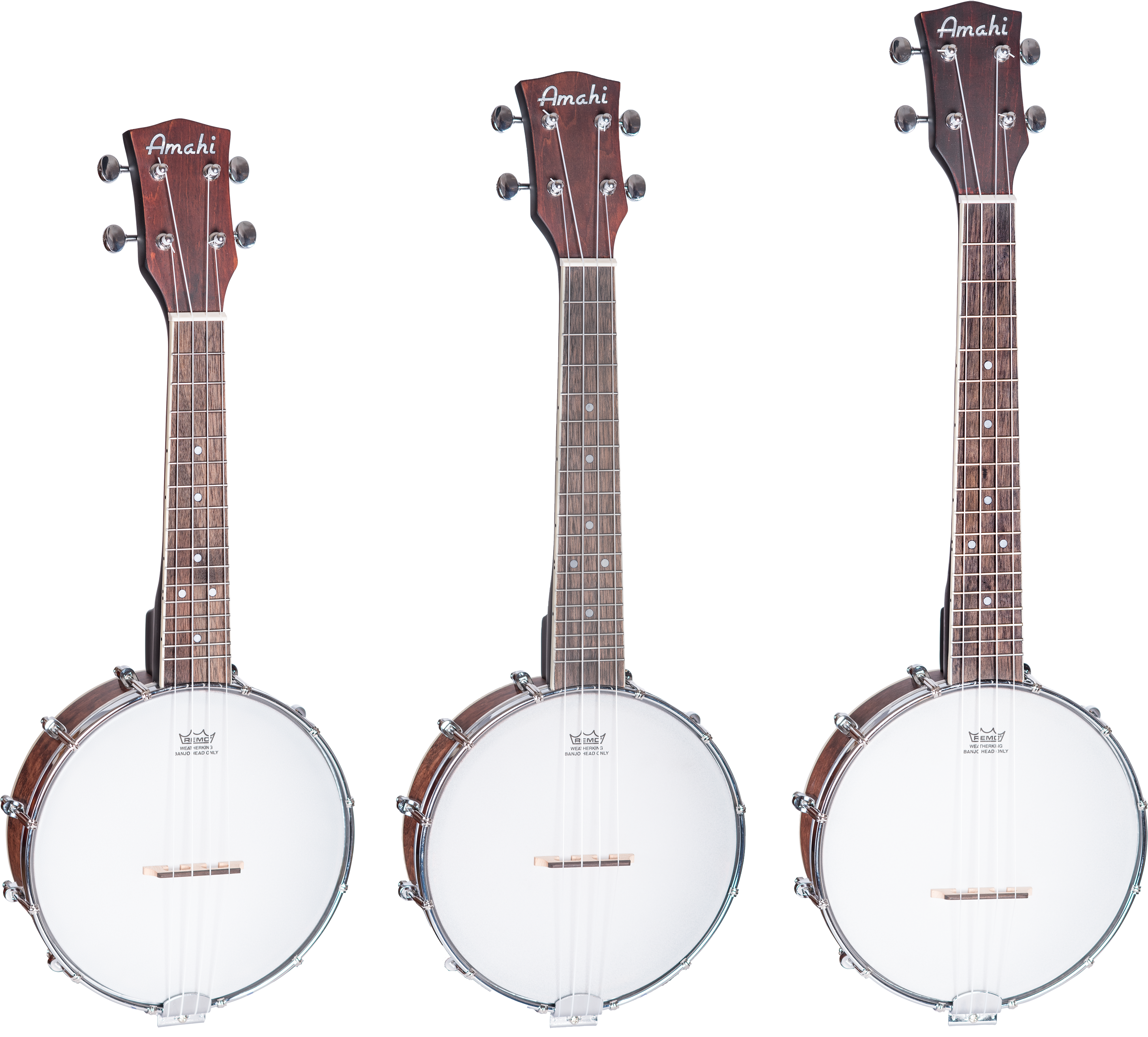 Amahi Banjo Ukuleles - Banjo Uke (3000x2728), Png Download