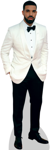 Drake Cardboard Cutout (450x500), Png Download