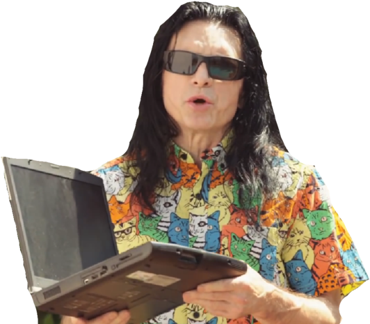 Tommywiseaualt1 - Tommy Wiseau No Background (565x480), Png Download