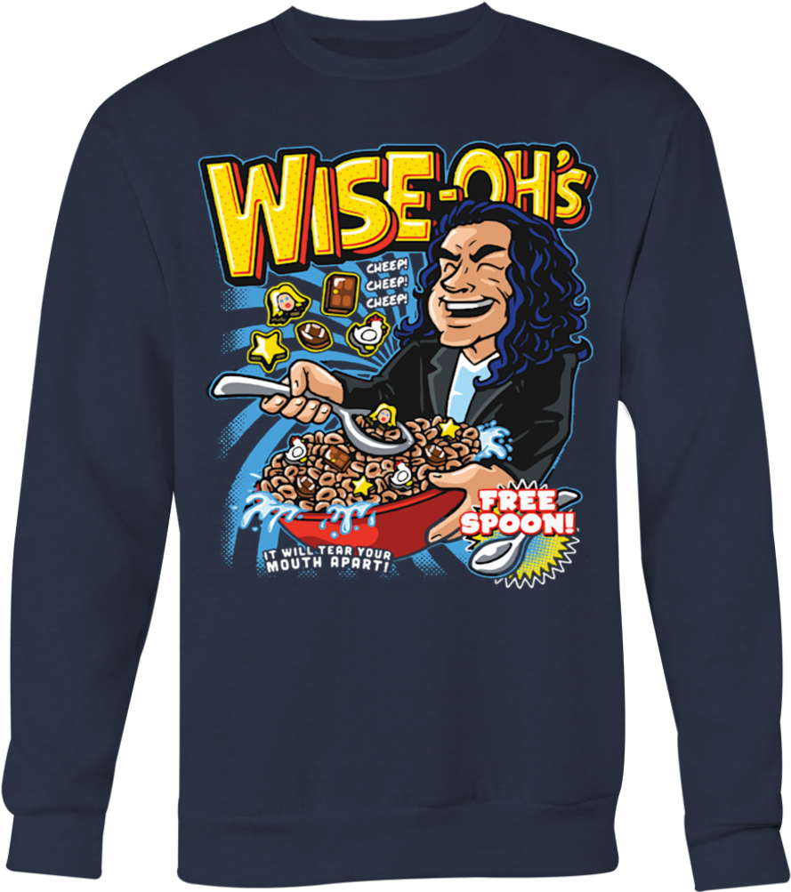 Wise Ohs Tommy Wiseau T Shirt - Wise Ohs (1024x1024), Png Download