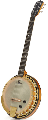 The Phoenix - Deering Phoenix Acoustic/electric 6-string Banjo Professional (700x800), Png Download