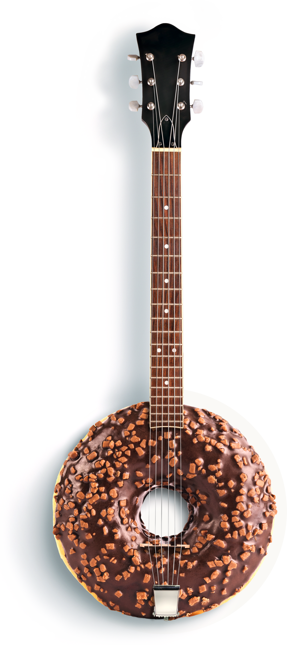 Banjo-web - Electric Guitar (930x2089), Png Download