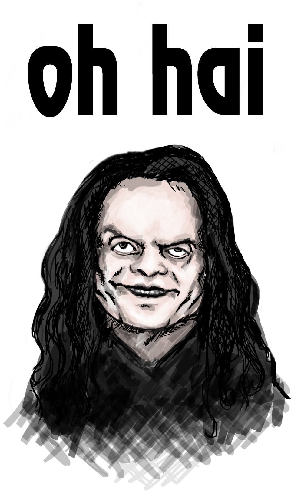 “ A Greeting From Tommy Wiseau Of “the Room” ” - Infant (1280x1707), Png Download