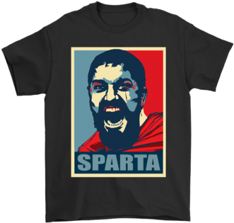 Hope Poster Mashup Leonidas This Is Sparta Shirts T - Stranger Thing Eleven Shirts (394x394), Png Download