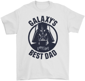 Galaxy's Best Dad Darth Vader Star Wars Shirts T Shirt - Arizona Cardinals Official Nfl 4 Inch Star Wars Darth (394x394), Png Download