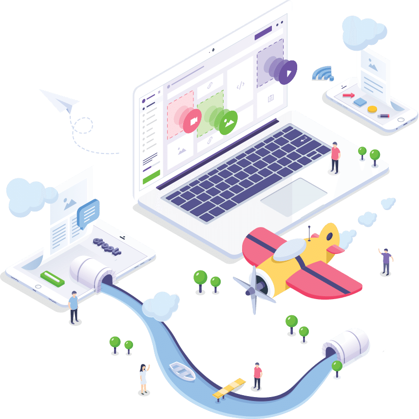 Computer Vector Illustration - .pr (860x860), Png Download