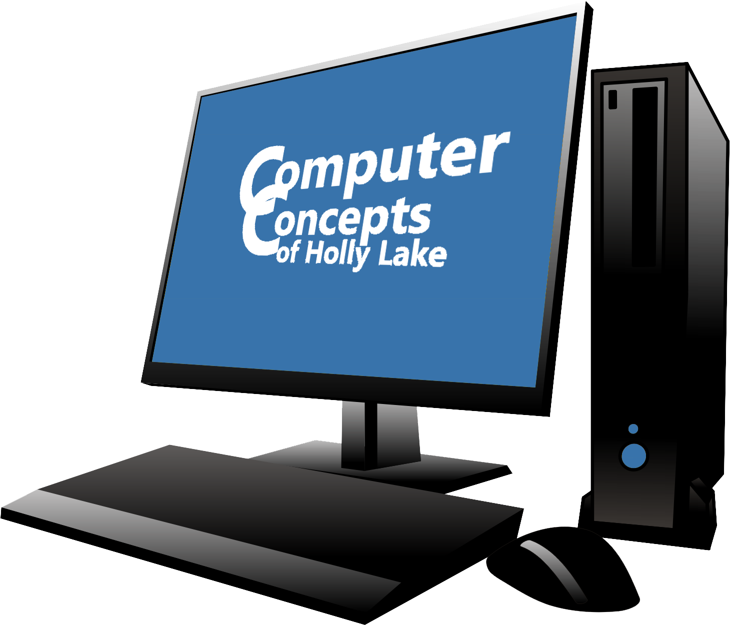 Desktop Computer Vector - Personal Computer (1498x1498), Png Download