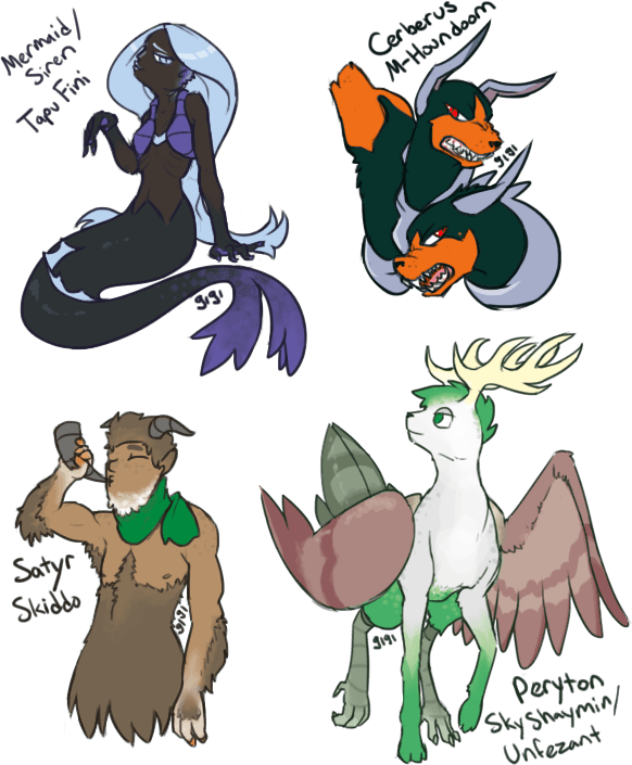 Mega Houndoom - Cerberus Pokemon (582x705), Png Download