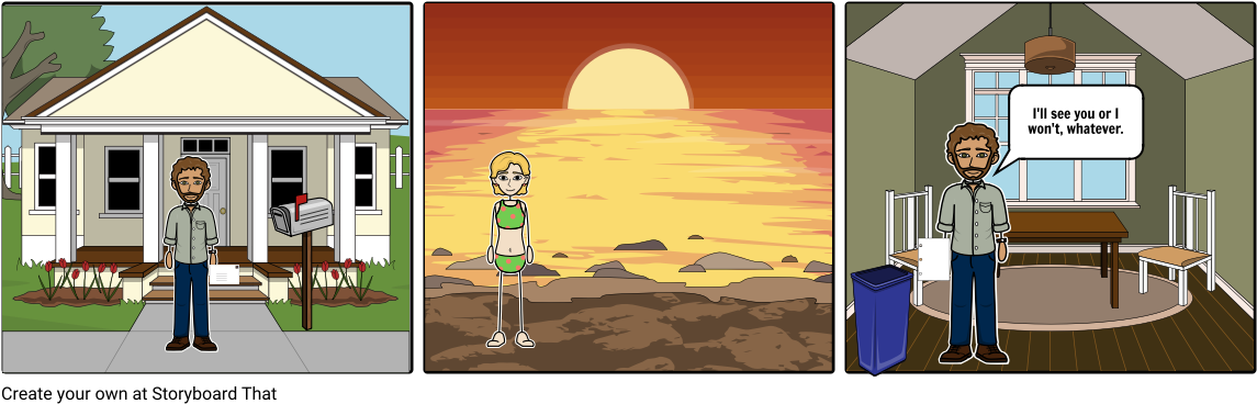 The Ballad Of Love And Hate - Storyboard (1164x385), Png Download