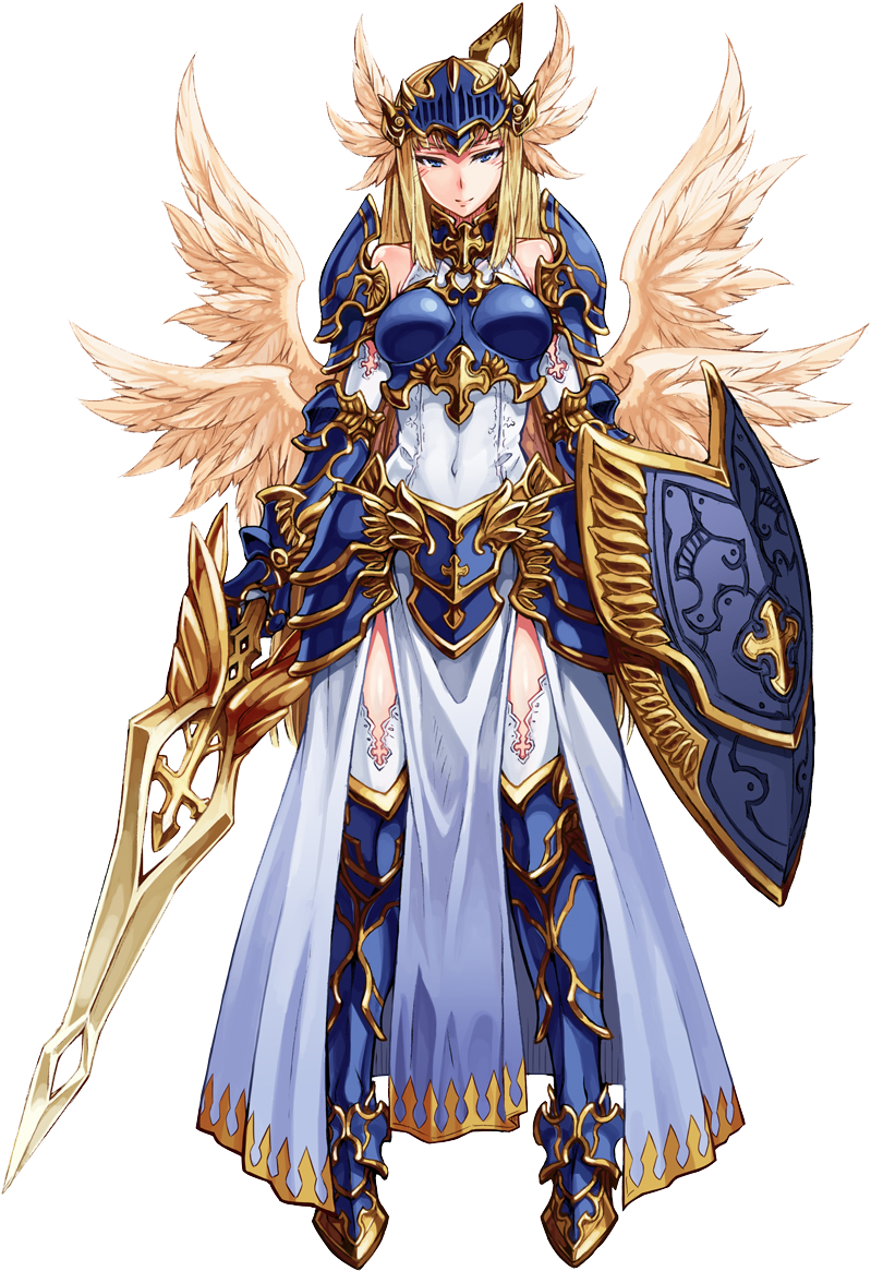 Would Lescaties Female Soldiers Wear Armor That's Essentially - Valkyrie Monster Girl (862x1200), Png Download