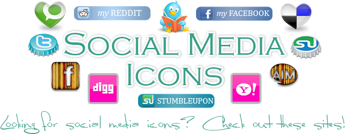 Know Of A Great Site That Offers Social Media Icons - Resource (695x280), Png Download