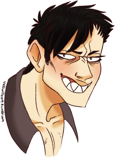 Download Anime Boy Sharp Teeth PNG Image with No Background 