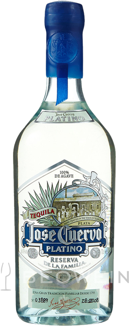 Jose Cuervo Platino Tequila 0,7 L - Jose Cuervo Platino 750 Ml (1080x1080), Png Download