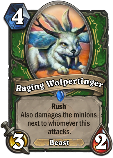 Un Goro Crater Hearthstone Cards (400x543), Png Download