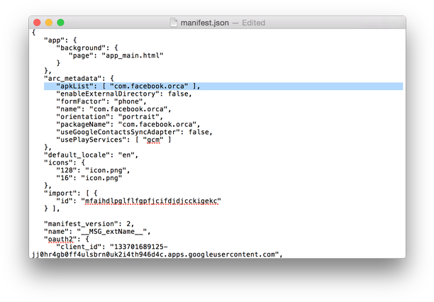 Edit Manifest - Json File - Facebook Orca (625x435), Png Download
