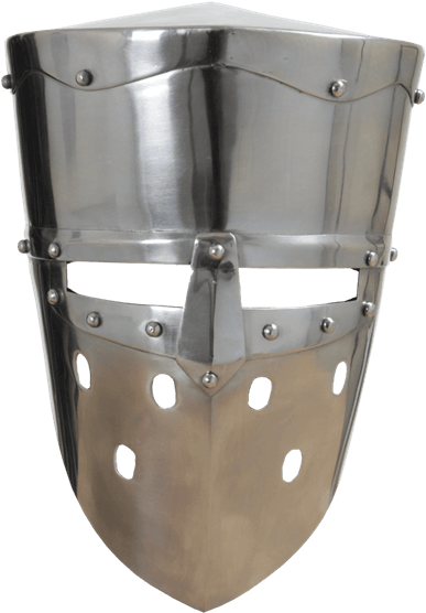 First Crusade Knight Helmet Transparent (555x555), Png Download