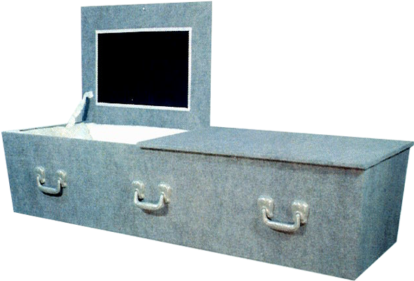 County Cloth-covered Casket (600x600), Png Download