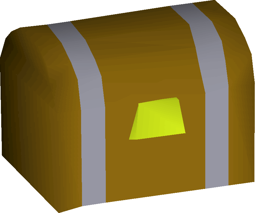 Casket Detail - Clue Scroll Casket (846x708), Png Download