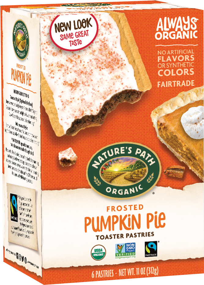 Natures Path Organic Frosted Berry Strawberry Toaster (720x960), Png Download