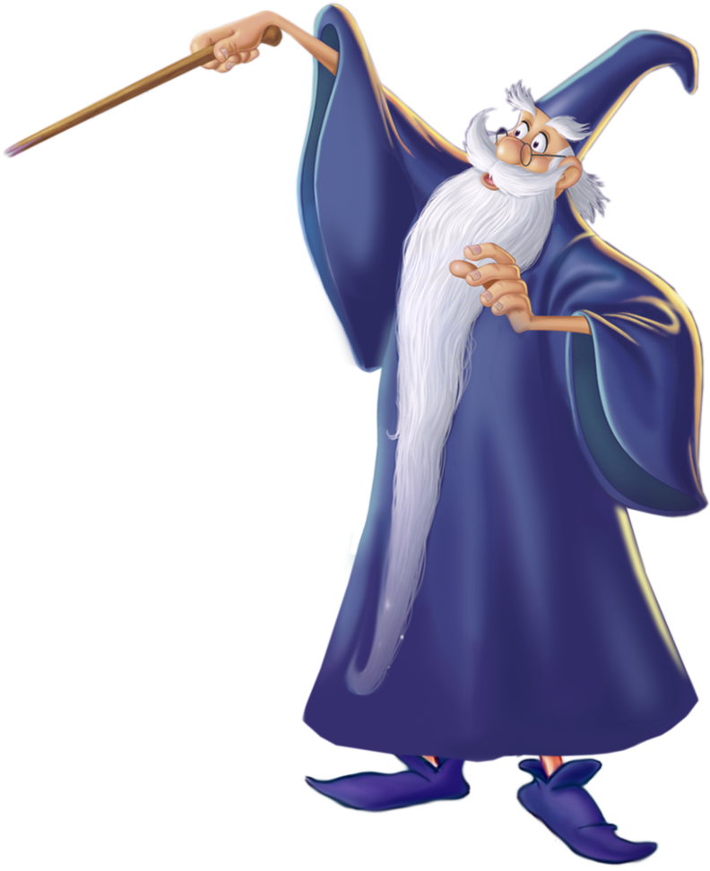 Merlin Disney - Merlin Clipart (811x984), Png Download