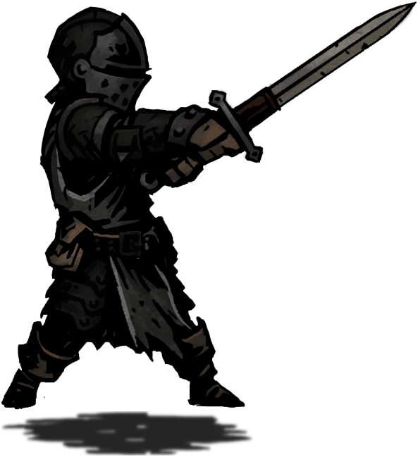 Author Images - Darkest Dungeon Crusader Sprite (593x649), Png Download