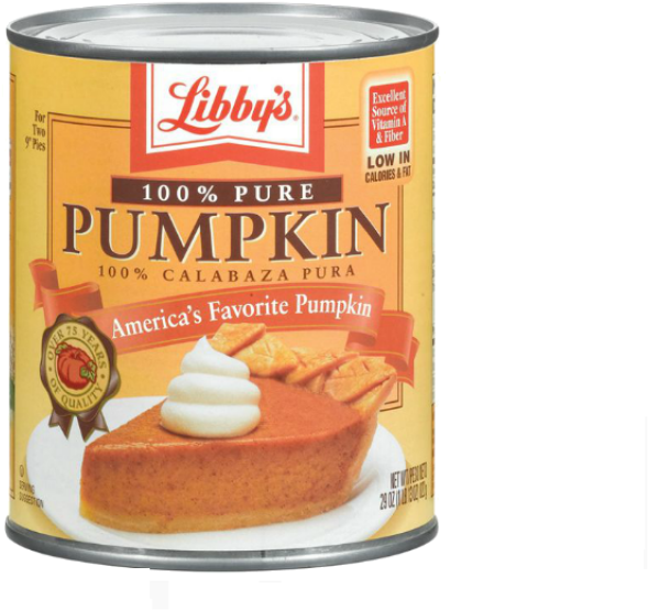 Libby's Pumpkin Pie Filling 822g - Libby's 100% Pure Pumpkin 29 Oz. Can (800x800), Png Download