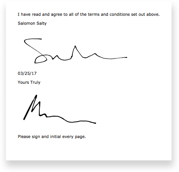 Tokeet Contracts Is The Fastest Way To Get Customized, - Please Initial Every Page (638x604), Png Download