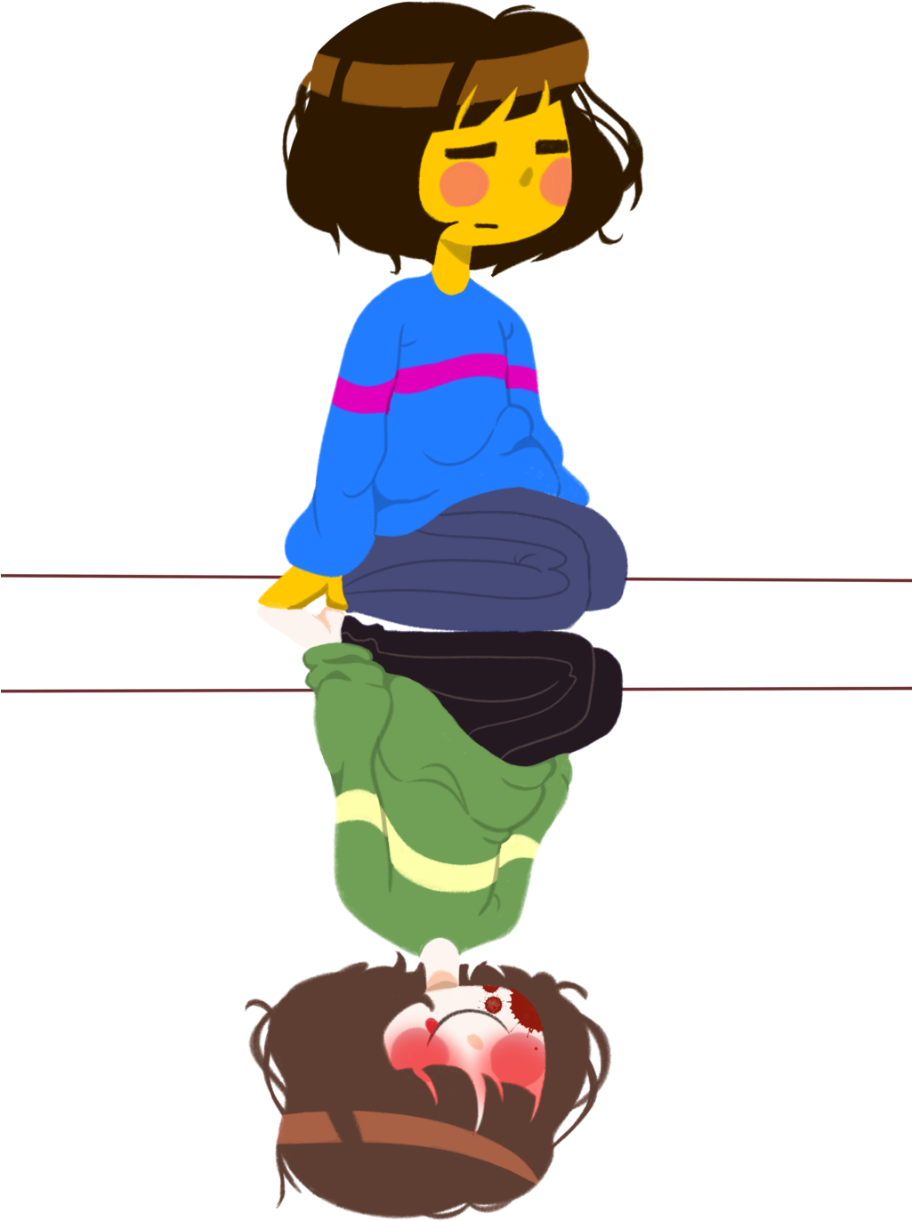 Undertale Fan Art Drawing - Drawing (1024x1777), Png Download