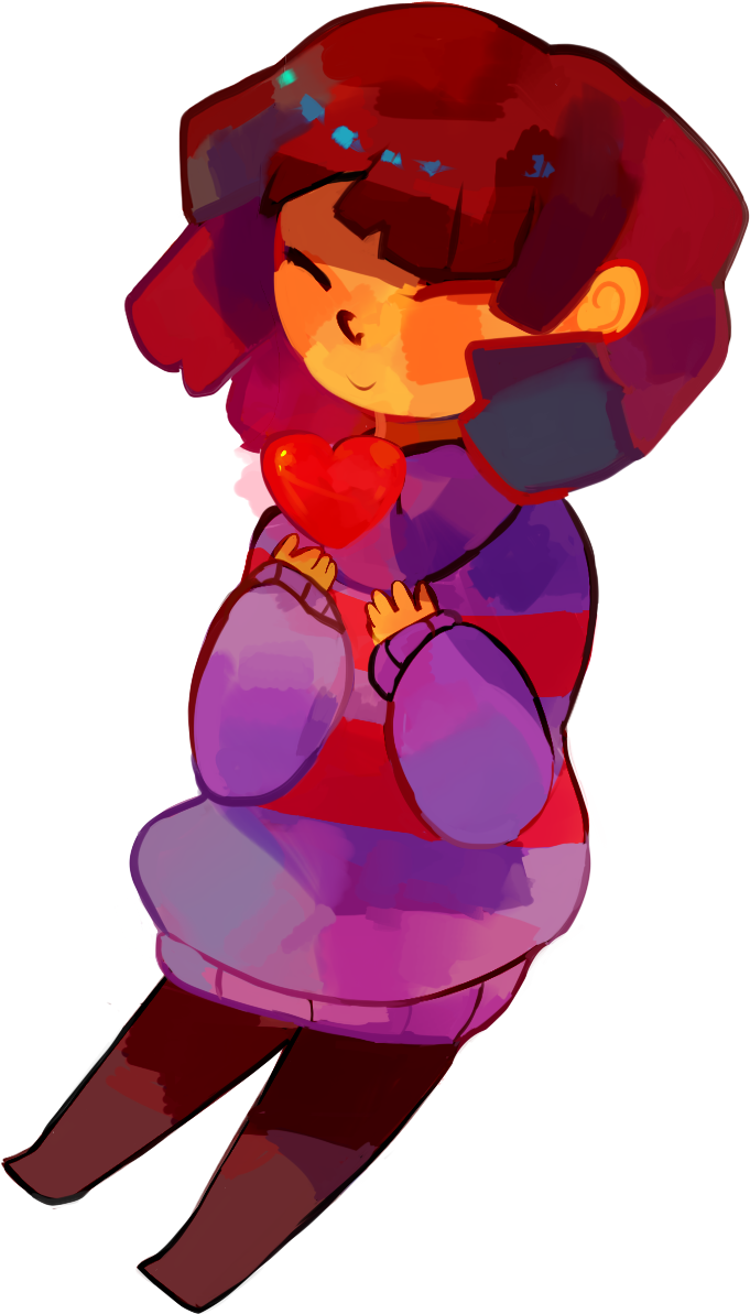 Banner Freeuse By Simpleoddities On Deviantart - Frisk Deviantart (680x1206), Png Download