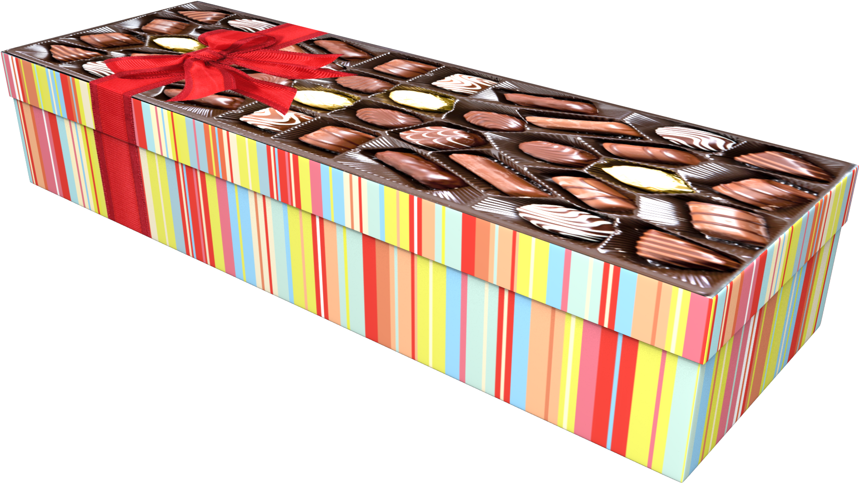 Chocolate Box Cardboard Coffin Casket - Eco Friendly Coffins (1920x1080), Png Download
