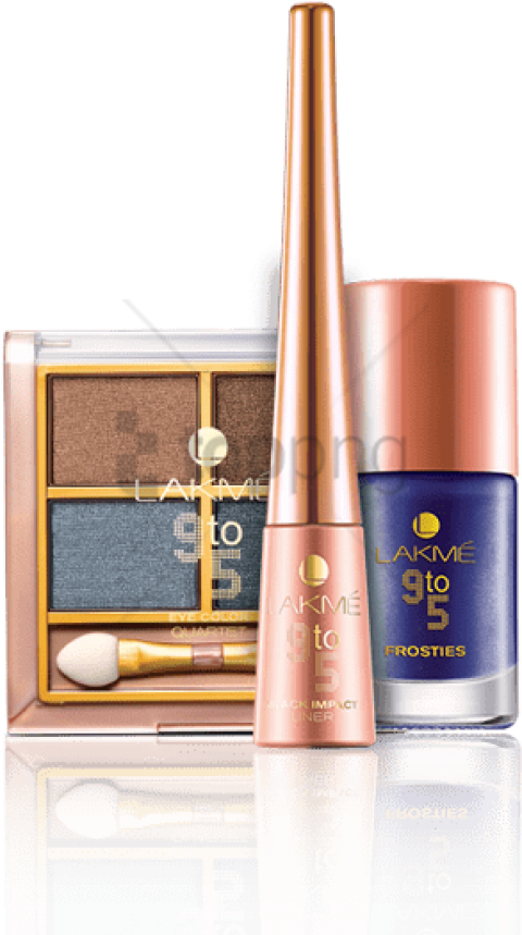 Makeup Products - Lakme 9 To 5 Eye Quartet Eye Shadow Tanjore Rush (451x569), Png Download